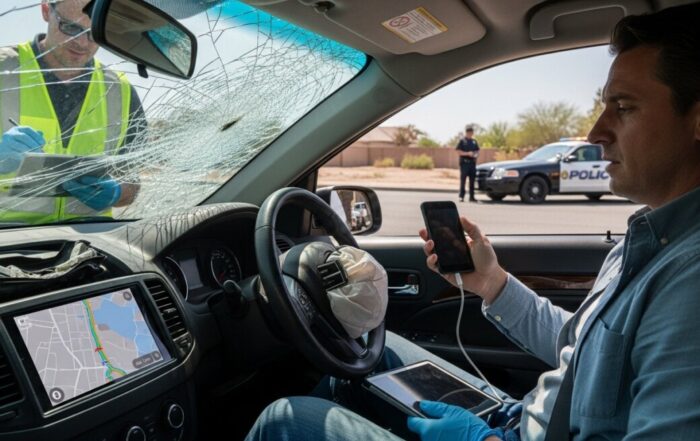 how phone data is used in accident cases