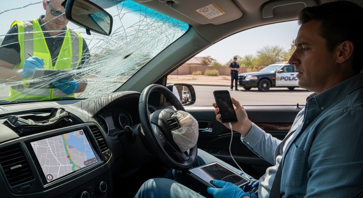 how phone data is used in accident cases