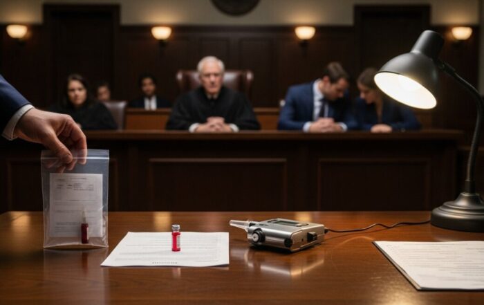 how alcohol involvement is proven legally