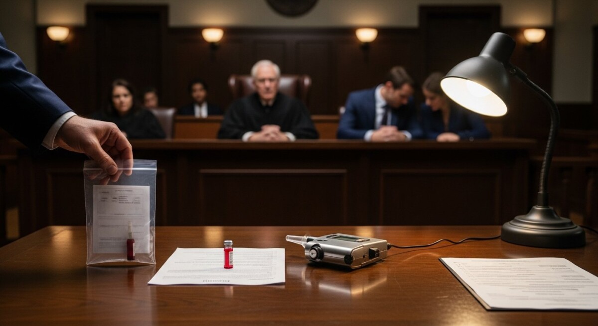 how alcohol involvement is proven legally