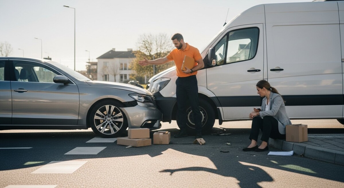 how delivery driver accidents are evaluated legally