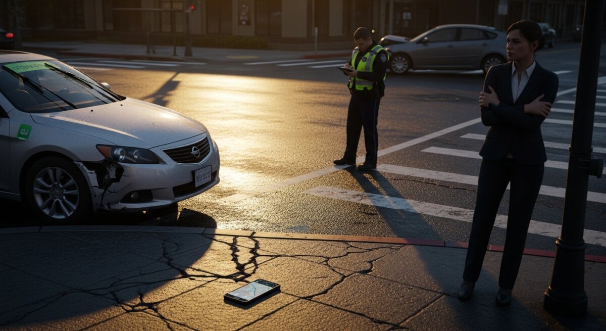 how rideshare accident liability is assigned