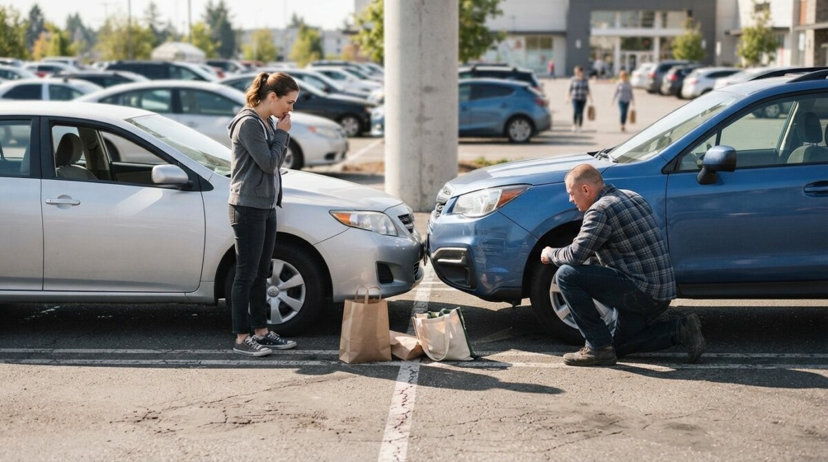 how parking lot accidents are evaluated legally