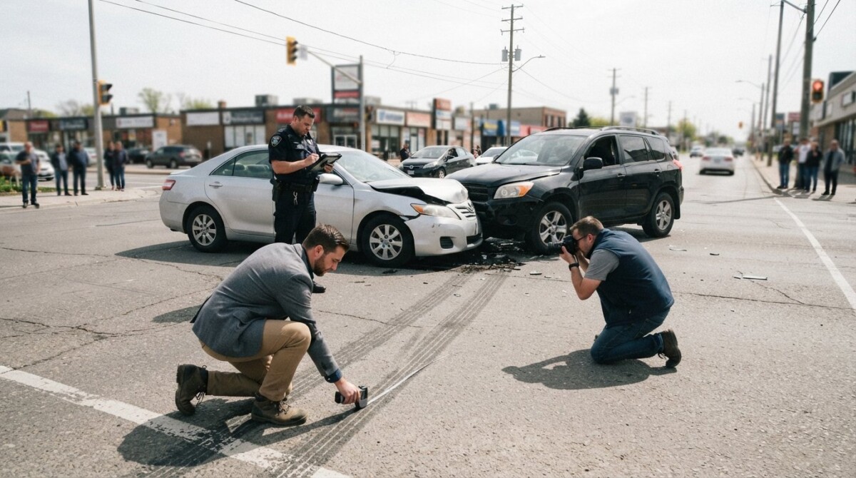 how insurance companies detect staged accidents