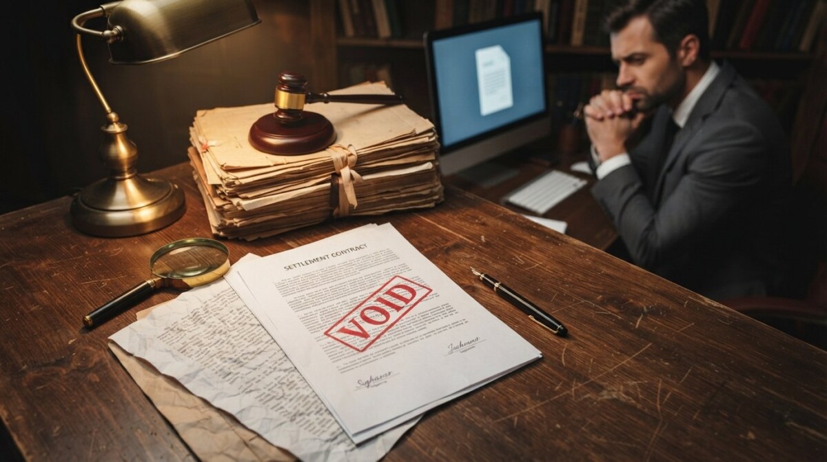 how new evidence affects settled claims
