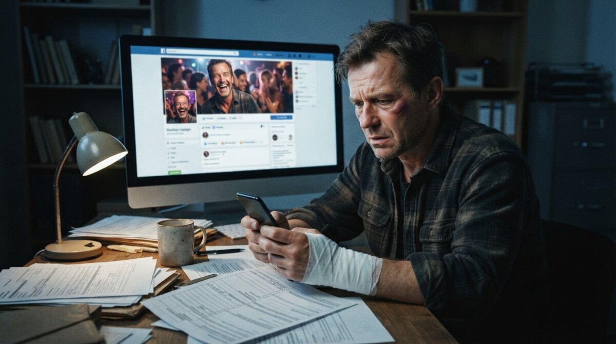 how online activity is used in injury cases